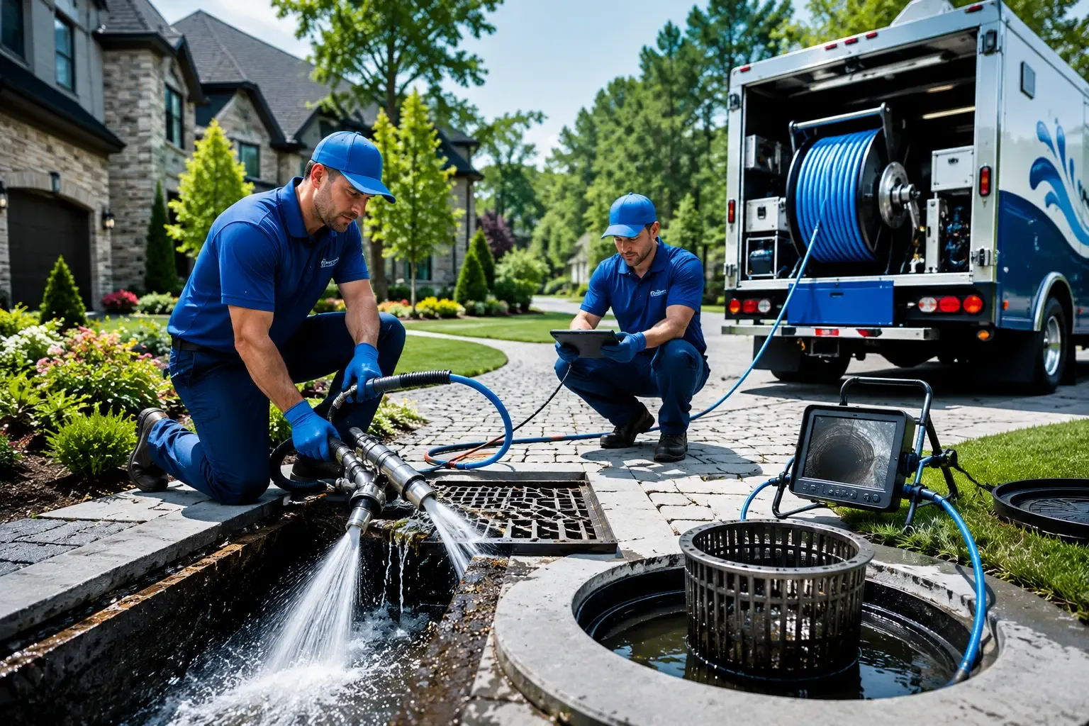 Local outdoor drain cleaning professionals in Stanley, WI