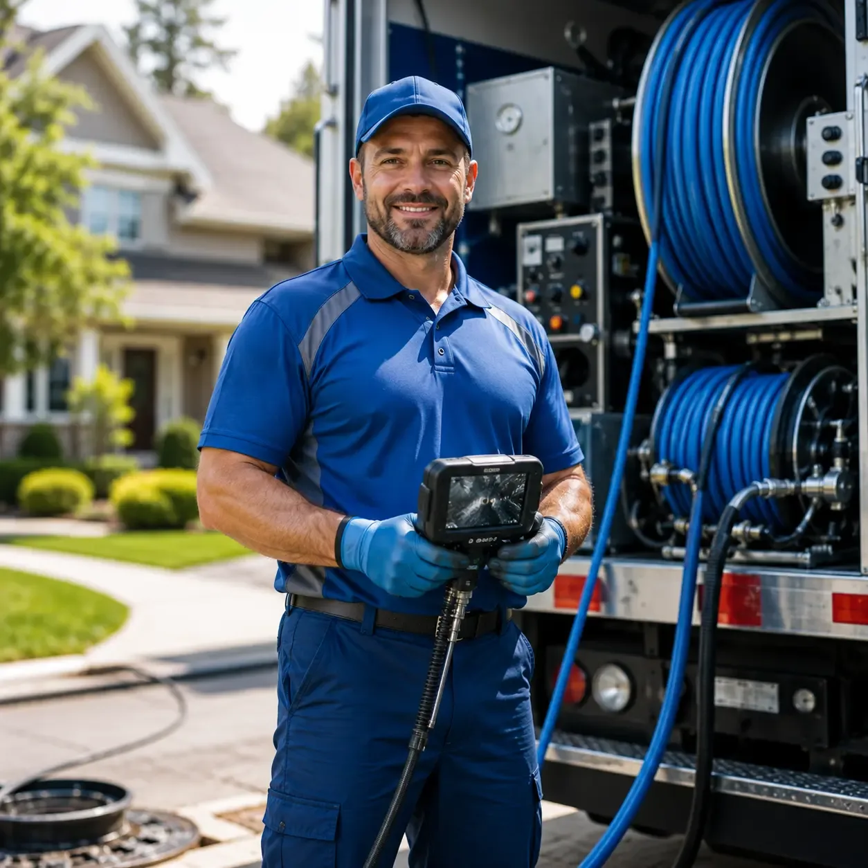 Local outdoor drain cleaning specialists in Stanley, WI